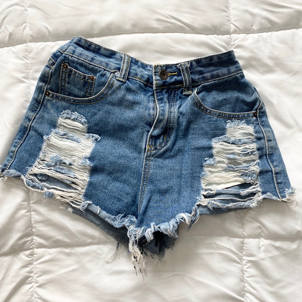 Denim Cut off Shorts